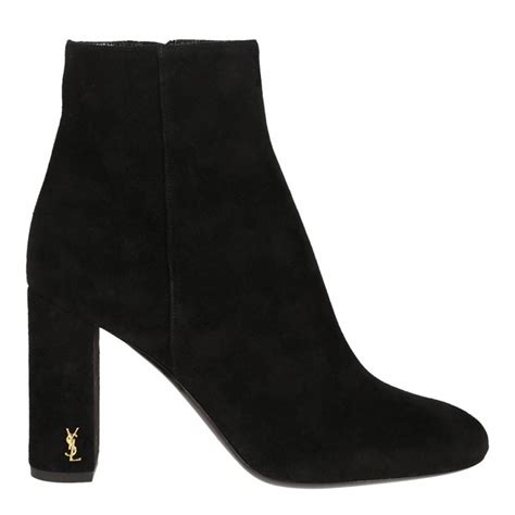 ysl gold ankle boots|ysl platform boots.